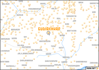 map of Gudiakhwar