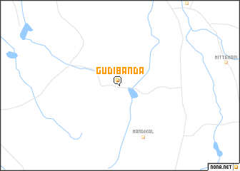 map of Gudibanda