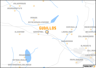 map of Gudillos