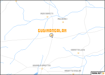 map of Gudimangalam