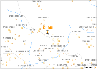 map of Gudki