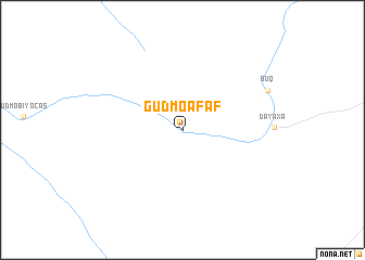 map of Gudmo Afaf
