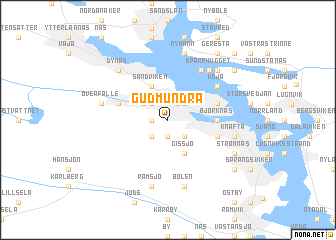 map of Gudmundrå