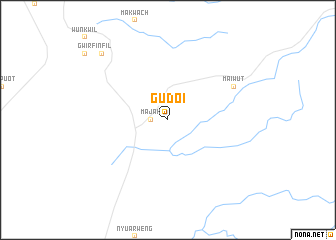 map of Gudoi