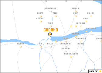 map of Gudoko