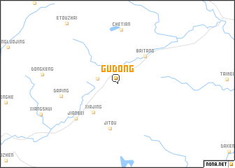 map of Gudong