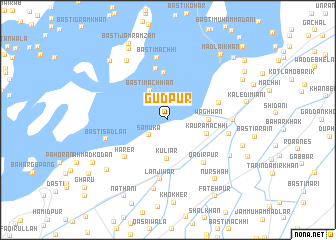 map of Gudpur