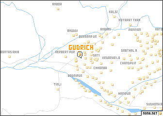 map of Gudrich