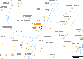 map of Gudrukhi