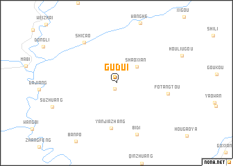 map of Gudui