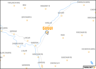 map of Gudui