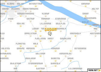 map of Gudum