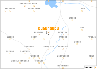 map of Gudungudu