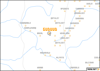 map of Guduud