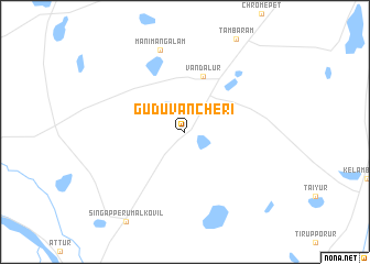 map of Gūduvāncheri