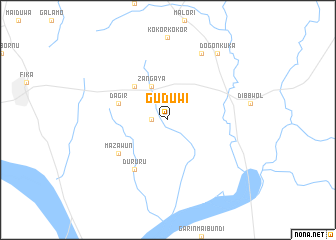 map of Guduwi