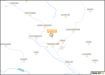 map of Gudu