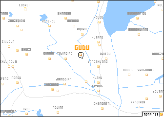 map of Gudu