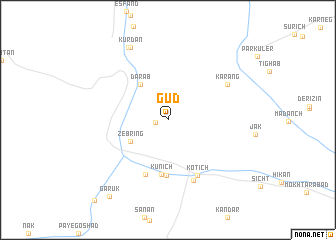 map of Gūd
