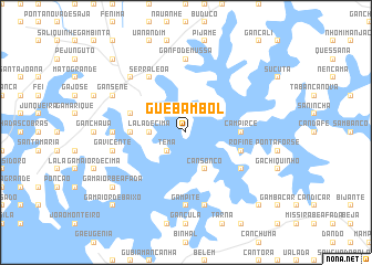 map of Guebambol