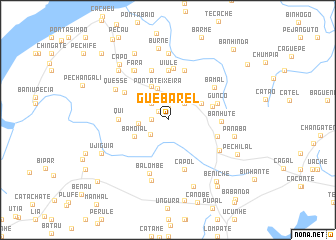 map of Guebárel