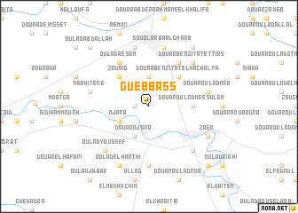 map of Guebbass