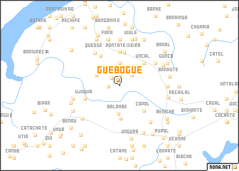 map of Guebogue