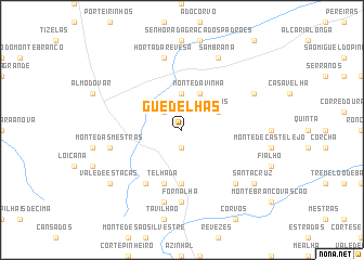map of Guedelhas