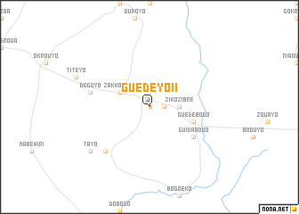 map of Guédéyo II