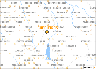 map of Guedieiros