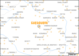 map of Guedouane