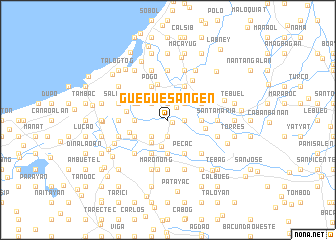 map of Gueguesangen