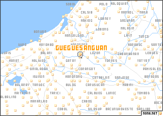 map of Gueguesanguan