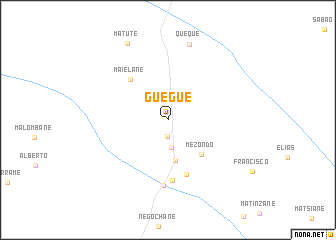 map of Guegue