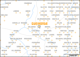 map of Gueimonde