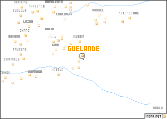 map of Guelande