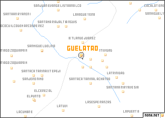 map of Guelatao