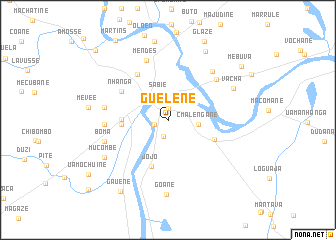 map of Guelene
