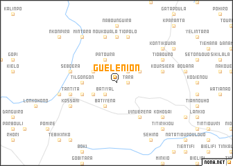 map of Guélénion