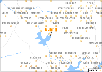 map of Guena