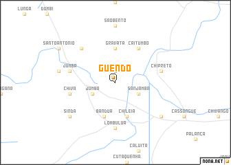 map of Guendo