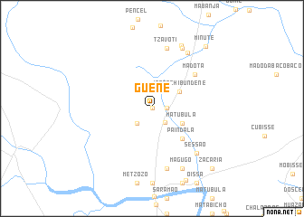 map of Guene