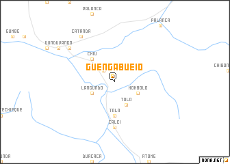 map of Guenga Bueio