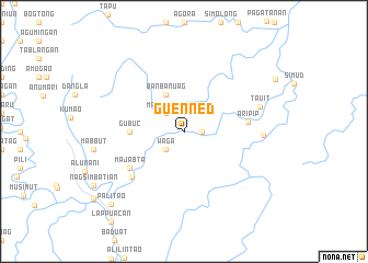 map of Guenned