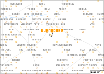 map of Guennguer