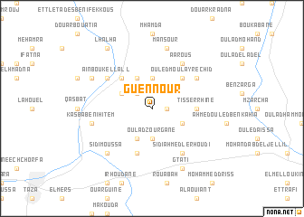 map of Guennour