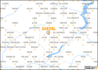 map of Gueral