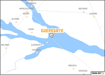 map of Gueredaye