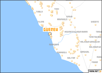 map of Guérèw