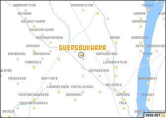 map of Guergou Kwara